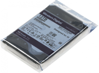 Жесткий диск WD SATA-III 12TB WD121PURP Surveillance Purple Pro (7200rpm) 256Mb 3.5" - купить недорого с доставкой в интернет-магазине