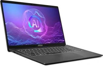 Ноутбук MSI Modern A15 AI+ F3HMG-040XRU Ryzen AI 5 330 16Gb SSD512Gb AMD Radeon Graphics 15.6" IPS FHD (1920x1080) без ОС grey WiFi BT Cam (9S7-15SK21-040) - купить недорого с доставкой в интернет-магазине