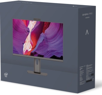 Моноблок Digma Pro Unity 23.8" Full HD i5 12400 (2.5) 16Gb SSD512Gb UHDG 730 CR Windows 11 Professional GbitEth WiFi BT 90W клавиатура мышь Cam серый/черный 1920x1080 - купить недорого с доставкой в интернет-магазине
