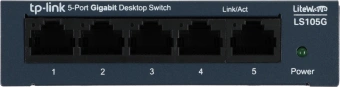 Коммутатор TP-Link LS105G (L2) 5x1Гбит/с неуправляемый - купить недорого с доставкой в интернет-магазине