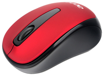 Мышь Acer OMR136 красный оптическая (1000dpi) беспроводная USB для ноутбука (2but) - купить недорого с доставкой в интернет-магазине