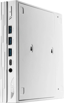 Неттоп MSI Pro DP10 12M-221RU i5 1235U (1.3) 16Gb SSD512Gb Iris Xe Windows 11 Professional 2.5xGbitEth WiFi BT 120W белый (9S6-B0A622-221) - купить недорого с доставкой в интернет-магазине