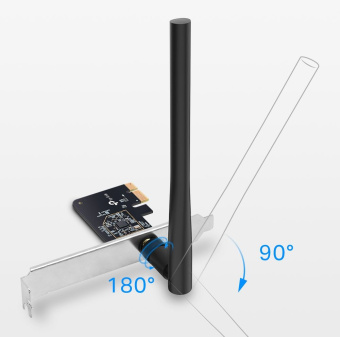 Сетевой адаптер Wi-Fi TP-Link Archer T2E AC600 PCI Express (ант.внеш.съем) 1ант. - цена, купить или заказать с доставкой в интернет-магазине Сетевой адаптер Wi-Fi TP-Link Archer T2E AC600 PCI Express (ант.внеш.съем) 1ант. - купить недорого с доставкой в интернет-магазине