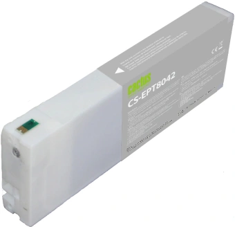 Картридж струйный Cactus CS-EPT8042 T8042 голуб.пигм. (700мл) для Epson SureColor SC-P6000/7000/8000/9000 с чипом - купить недорого с доставкой в интернет-магазине