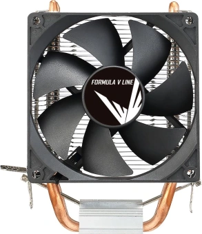 Устройство охлаждения(кулер) Formula Ice Boid 2PSDB Soc-AM5/AM4/1200/1700/1851 серебристый/черный 4-pin 17-34dB Al+Cu 100W Ret - купить недорого с доставкой в интернет-магазине