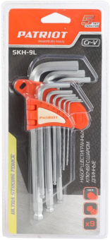 Набор ключей Patriot SKH-9L (350002008) - купить недорого с доставкой в интернет-магазине