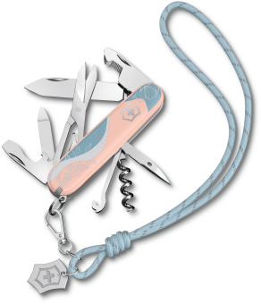 Нож перочинный Victorinox Companion Paris Style (1.3909.E221) 91мм 16функц. розовый подар.коробка - купить недорого с доставкой в интернет-магазине