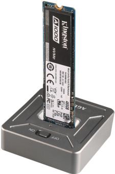 Док-станция SSD AgeStar 31CBNV1C NVMe USB3.2 алюминий черный M2 2280 M-key - купить недорого с доставкой в интернет-магазине