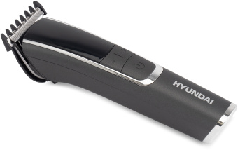 Триммер Hyundai H-HT6061 серебристый металлик/серебристый (насадок в компл:4шт) - купить недорого с доставкой в интернет-магазине