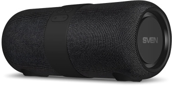 Колонка порт. Sven PS-340 черный 24W 2.0 BT/3.5Jack/USB 10м 3600mAh (SV-021283) - купить недорого с доставкой в интернет-магазине