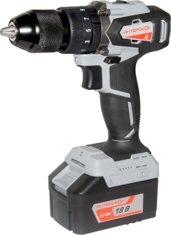 Дрель-шуруповерт Интерскол ДАУ-13/18ВК аккум. патрон:быстрозажимной (кейс в комплекте) (573.2.2.70) - купить недорого с доставкой в интернет-магазине