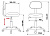 Кресло Бюрократ CH-1201NX черный 10-11 крестов. пластик