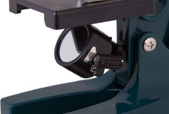 Микроскоп Levenhuk LabZZ M1 монокуляр 100-300x на 3 объектива зеленый/оранжевый - купить недорого с доставкой в интернет-магазине