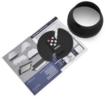 Вытяжка встраиваемая Zugel ZHT652GW белый управление: сенсорное (1 мотор) - купить недорого с доставкой в интернет-магазине