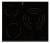 Варочная поверхность Electrolux EHF6232FOK черный - купить недорого с доставкой в интернет-магазине