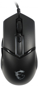 Мышь MSI Clutch GM30 черный оптическая 6200dpi USB 6but (S12-0401850-D22) - купить недорого с доставкой в интернет-магазине