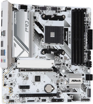 Материнская плата Asrock B550M Pro RS Soc-AM4 AMD B550 4xDDR4 mATX AC`97 8ch(7.1) 2.5Gg RAID+HDMI+DP - купить недорого с доставкой в интернет-магазине