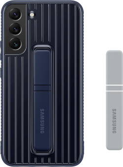 Чехол (клип-кейс) Samsung для Samsung Galaxy S22+ Protective Standing Cover темно-синий (EF-RS906CNEGRU) - купить недорого с доставкой в интернет-магазине