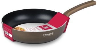 Сковорода Rondell Absolute RDA-1249 круглая 28см покрытие: Xylan Plus ручка несъемная (без крышки) коричневый - купить недорого с доставкой в интернет-магазине