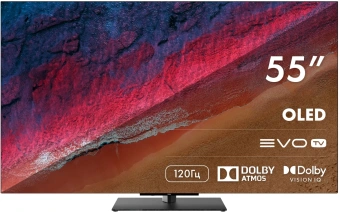 Телевизор OLED Haier 55" S9 Pro Frameless черный 4K Ultra HD 120Hz DVB-T DVB-T2 DVB-C DVB-S2 USB WiFi Smart TV - купить недорого с доставкой в интернет-магазине