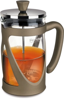 Френч-пресс Rondell Impressia Bronze RDS-1234 0.6л бронзовый - цена, купить или заказать с доставкой в интернет-магазине Френч-пресс Rondell Impressia Bronze RDS-1234 0.6л бронзовый - купить недорого с доставкой в интернет-магазине
