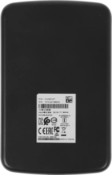 Жесткий диск A-Data USB3.1 2TB AHV320-2TU31-CBK HV320 2.5" черный - купить недорого с доставкой в интернет-магазине
