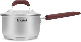 Ковш Rondell Bojole RDS-735 1.7л. d=16см (с крышкой) стальной - купить недорого с доставкой в интернет-магазине
