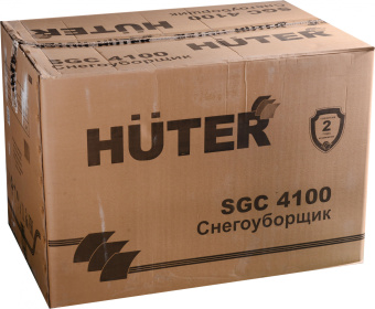 Снегоуборщик бензин. Huter SGC 4100 7л.с. - купить недорого с доставкой в интернет-магазине