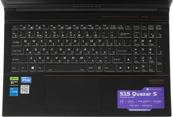Ноутбук Machenike S15 Quazar S Core i5 12450H 16Gb SSD512Gb NVIDIA GeForce RTX 3050 4Gb 15.6" IPS FHD (1920x1080) без ОС black WiFi BT Cam 2668mAh (JJ00GB00JRU) - купить недорого с доставкой в интернет-магазине