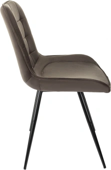 Стул для дома Бюрократ CH-K2_4 комплект 4шт коричневый Holland 74 металл черный на ножках (CH-K2_1/HL74_4) - купить недорого с доставкой в интернет-магазине