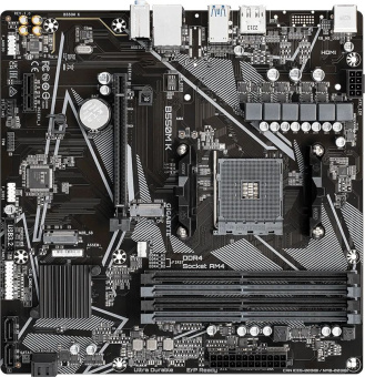 Материнская плата Gigabyte B550M K Soc-AM4 AMD B550 4xDDR4 mATX AC`97 8ch(7.1) GbLAN RAID+HDMI+DP - цена, купить или заказать с доставкой в интернет-магазине Материнская плата Gigabyte B550M K Soc-AM4 AMD B550 4xDDR4 mATX AC`97 8ch(7.1) GbLAN RAID+HDMI+DP - купить недорого с доставкой в интернет-магазине