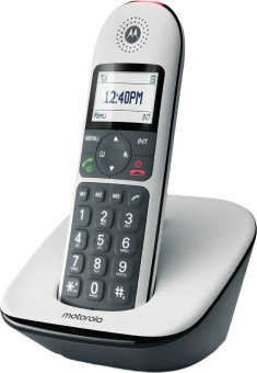 Р/Телефон Dect Motorola CD5001 черный/белый - купить недорого с доставкой в интернет-магазине