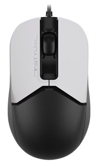 Мышь A4Tech Fstyler FM12 Panda белый/черный оптическая (1200dpi) USB (3but) - купить недорого с доставкой в интернет-магазине