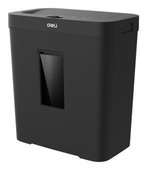 Шредер Deli ET021 черный с автоподачей (секр.P-4) фрагменты 8лист. 12лтр. - купить недорого с доставкой в интернет-магазине