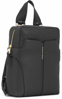 Рюкзак женский Piquadro Ray CA5566S126/N черный кожа - купить недорого с доставкой в интернет-магазине