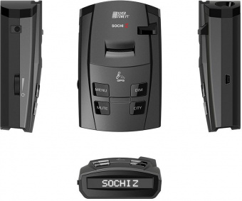 Радар-детектор Silverstone F1 SOCHI-Z GPS приемник черный - купить недорого с доставкой в интернет-магазине