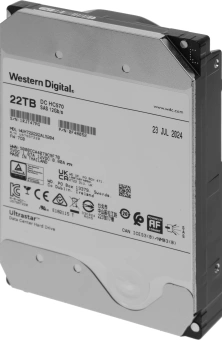 Жесткий диск WD SAS 3.0 22TB 0F48052 WUH722222AL5204 Server Ultrastar DC HC570 512E (7200rpm) 512Mb 3.5" - купить недорого с доставкой в интернет-магазине