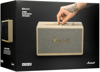 Колонка порт. Marshall Acton III бежевый 60W 2.1 BT/3.5Jack 10м - купить недорого с доставкой в интернет-магазине