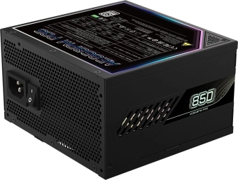 Блок питания Gigabyte ATX 850W Aorus Elite GP-AE850PM PG5 Gen.5 80+ platinum (20+4pin) APFC 120mm fan 8xSATA Cab Manag RTL - купить недорого с доставкой в интернет-магазине