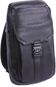 Рюкзак слинг мужской Piquadro Than CA6616S135/N черный кожа - купить недорого с доставкой в интернет-магазине