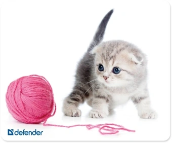 Коврик для мыши Defender Silk Мини рисунок 230x190x1.6мм (50706) - купить недорого с доставкой в интернет-магазине