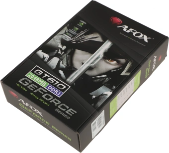 Видеокарта Afox PCI-E AF610-2048D3L7-V6 NVIDIA GeForce GT 610 2Gb 64bit GDDR3 810/1333 DVIx1 HDMIx1 CRTx1 HDCP Ret - купить недорого с доставкой в интернет-магазине