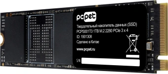 Накопитель SSD PC Pet PCIe 3.0 x4 1TB PCPS001T3 M.2 2280 OEM - купить недорого с доставкой в интернет-магазине