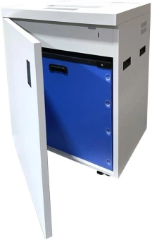 Шредер Office Kit S1350 1,9х15 белый (секр.P-5) фрагменты 30лист. 135лтр. скобы пл.карты CD - купить недорого с доставкой в интернет-магазине