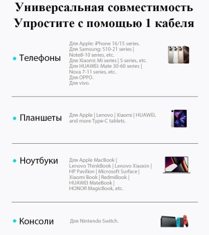 Кабель Romoss CB3235 1746963 USB Type-C (m)-USB Type-C (m) 1.2м черный - купить недорого с доставкой в интернет-магазине