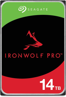 Жесткий диск Seagate SATA-III 14TB ST14000NT001 NAS Ironwolf Pro 512E (7200rpm) 256Mb 3.5" - купить недорого с доставкой в интернет-магазине