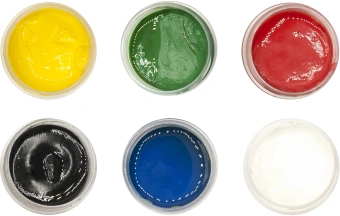 Гуашь Silwerhof 6цв. бан. 20мл. картон.кор. - купить недорого с доставкой в интернет-магазине