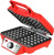 Вафельница GFGril Waffle Plus GFW-015 1000Вт красный - купить недорого с доставкой в интернет-магазине