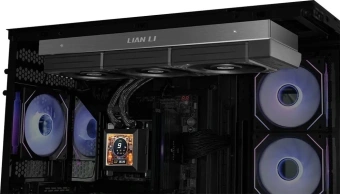 Система водяного охлаждения Lian-Li HydroShift LCD 360S Soc-AM5/AM4/1700/1851 черный 4-pin 29.8dB Al+Cu LCD 330W Ret (G89.GHSLCD36SB.R0) - купить недорого с доставкой в интернет-магазине