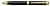Ручка шариков. Carandache Leman (4789.282) black lacquered GP M черн. черн. подар.кор.